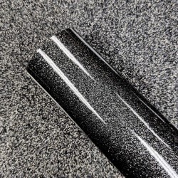 X988 Obsidian Silver Glitter 851 Roll