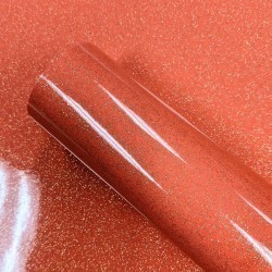 X996 Blooming Coral Glitter 851 Roll