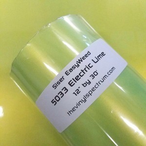 EW033 Electric Lime EasyWeed Roll
