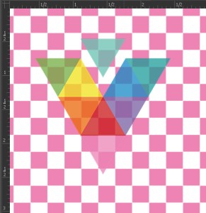 CKBD10 Pink & White Checkerboard Siser HTV Sheet