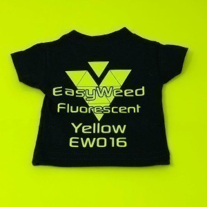EW016 Fluorescent Yellow EasyWeed Sheet