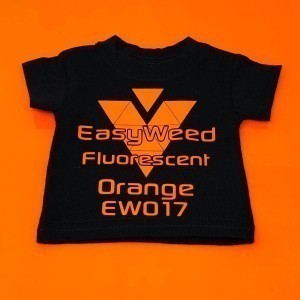 EW017 Fluorescent Orange EasyWeed Sheet