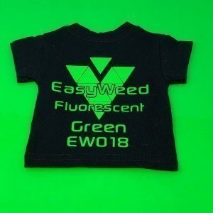 EW018 Fluorescent Green EasyWeed Sheet
