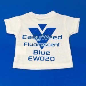 EW020 Fluorescent Blue EasyWeed Sheet