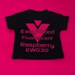 EW030 Fluorescent Raspberry EasyWeed Sheet
