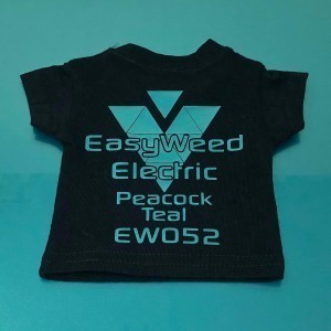 EW052 Electric Peacock Teal EasyWeed Sheet