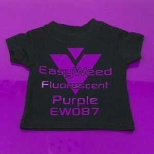 EW118 Fluorescent Purple EasyWeed Sheet