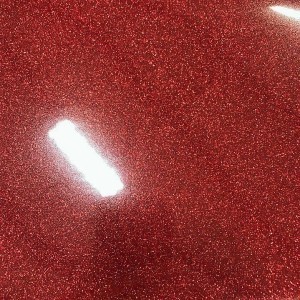 GL05 Red Glitter Sheet