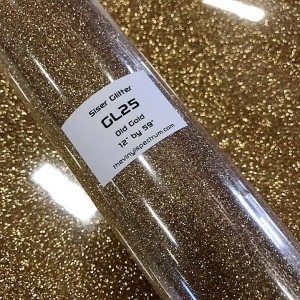 GL25 OId Gold Glitter Roll
