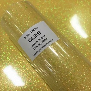 GL29 Lemon Sugar Glitter Roll