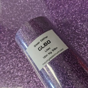 GL60 Lilac Glitter Roll
