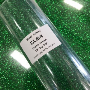 GL64 Grass (Kelly) Green Glitter Roll