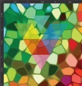 MOSCRB Mosaic Rainbow Orajet Gloss Sheet