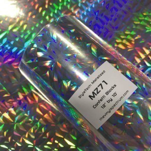 MZ71 Confetti Blocks Metalized Roll