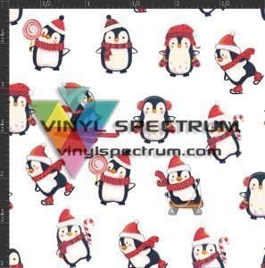 PENGNS Holiday Penguins Orajet Gloss Sheet