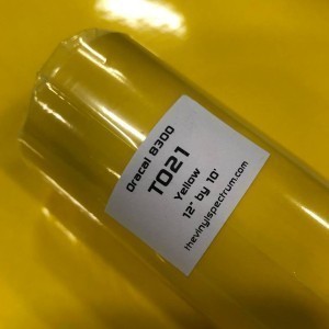 T021 Yellow 8300 Roll