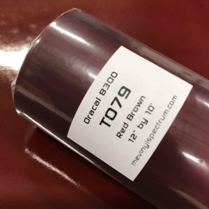 T079 Red Brown 8300 Roll