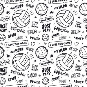 VOLLEY Volleyball Mix Orajet Matte Sheet
