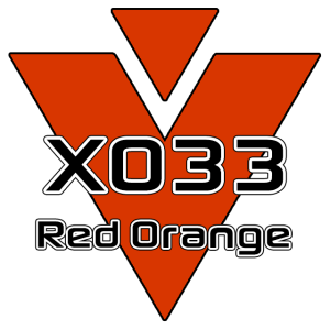 X033 Red Orange 751 Sheet