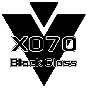 X070G Black (Gloss) 651 Roll