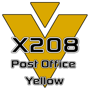 X208 Post Office Yellow 951 Sheet