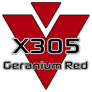 X305 Geranium Red 951 Sheet