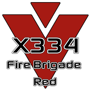 X334 Fire Brigade Red 951 Sheet