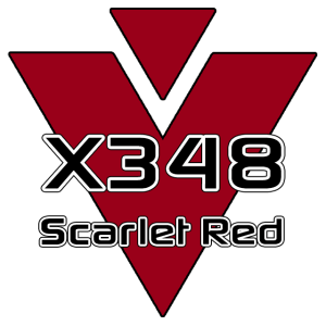 X348 Scarlet Red 951 Roll