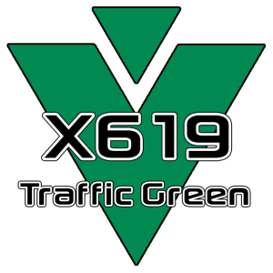 X619 Traffic Green 951 Roll
