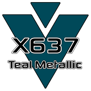 X637 Teal Metallic 951 Sheet
