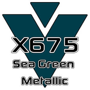 X675 Sea Green Metallic 951 Sheet