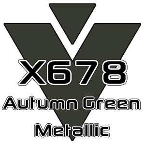X678 Autumn Green Metallic 951 Sheet