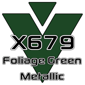 X679 Foliage Green Metallic 951 Roll