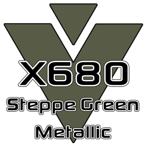 X680 Steppe Green Metallic 951 Sheet