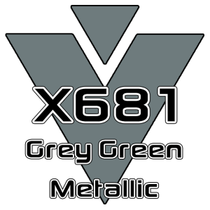 X681 Grey Green Metallic 951 Sheet