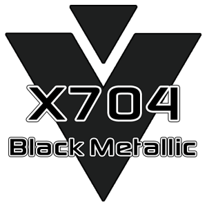 X704 Black Metallic 951 Sheet