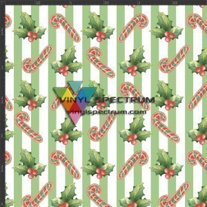 XMSCCS Candy Canes and Stripes Orajet Gloss Sheet