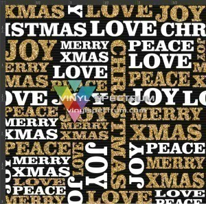XMSWRD Christmas Words Orajet Gloss Sheet