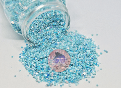 Blue Skies - Chunky Color Shift Glitter