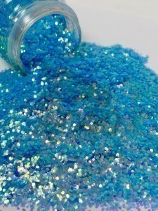 Cabana Blue - Chunky Rainbow Glitter