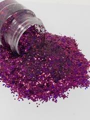 Plum Crazy - Chunky Holographic Glitter