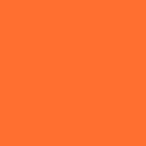 BR17 Fluoorescent Orange Brick 600 Roll