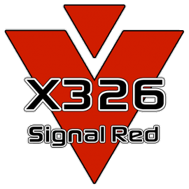X326 Signal Red 751 Sheet