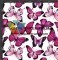 BFLYPK Pink Butterflies Orajet Matte Sheet