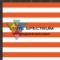 STRP30 Orange & White Stripes Orajet Gloss Sheet