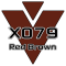 X079 Red Brown 751 Sheet