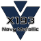 X193 Navy Blue Metallic 951 Roll