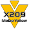 X209 Maize Yellow 751 Sheet