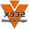 X332 Deep Orange 951 Sheet