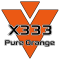 X333 Pure Orange 951 Sheet